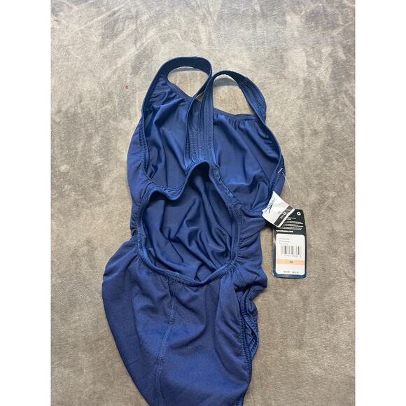 Speedo Women's Swimsuit One Piece Pro‎ Lt Super Pro Solid Team Navy Size 28 NWT - Picture 6 of 7